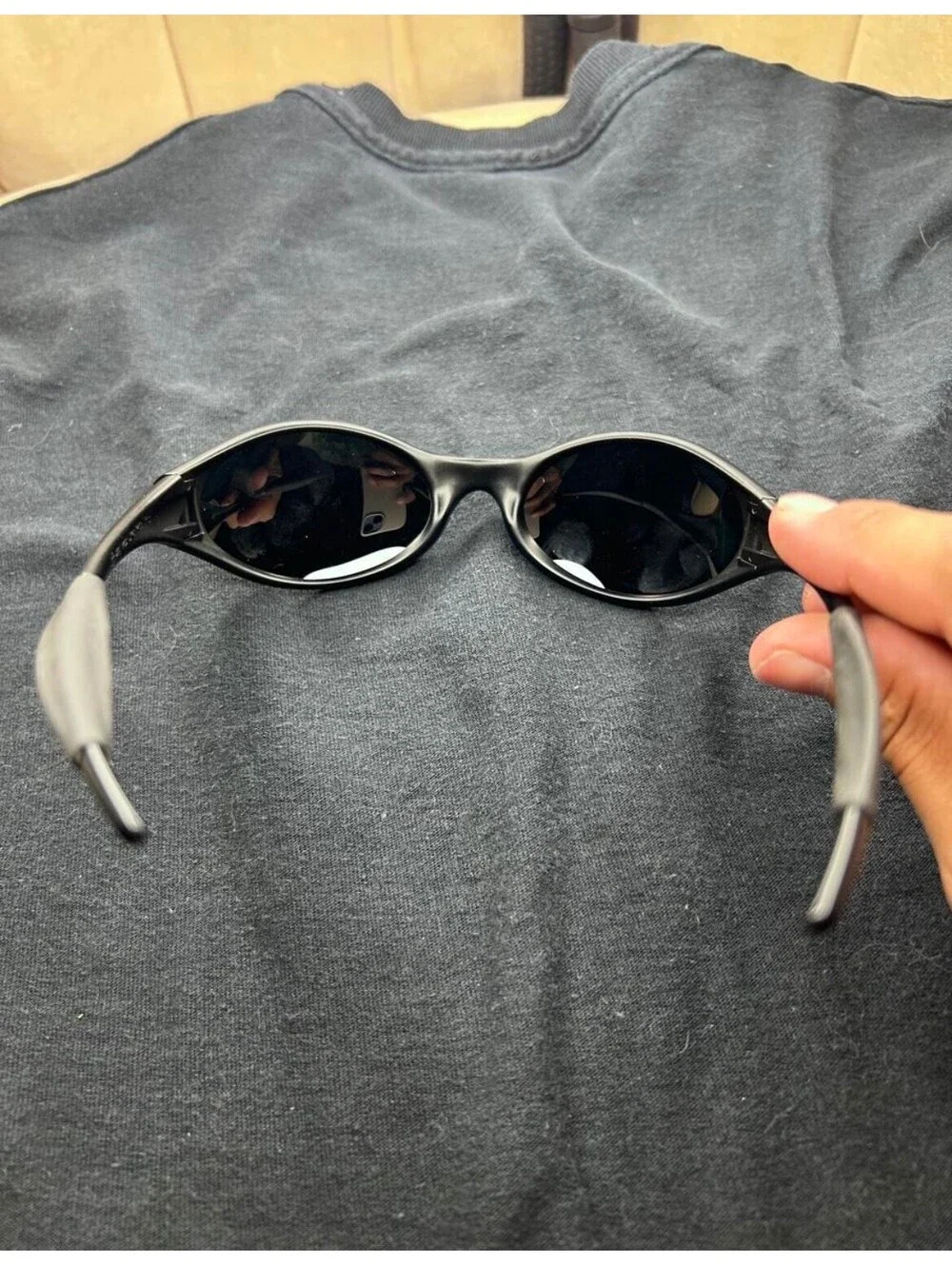 Red Flame Reflective Sunglasses